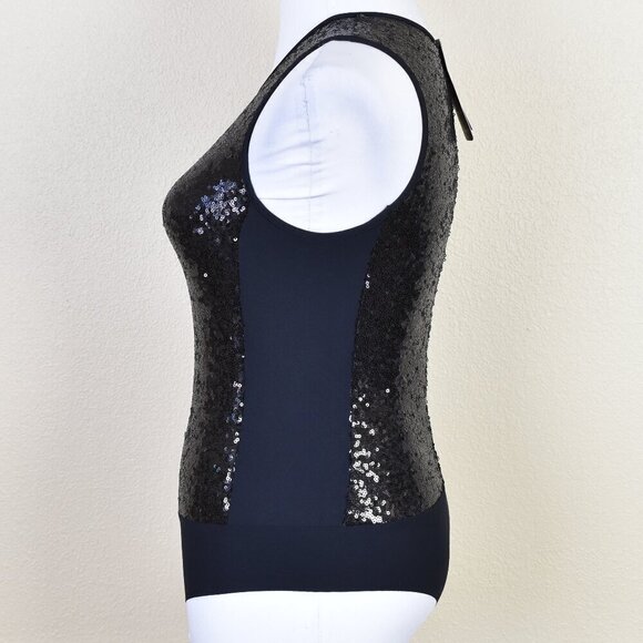 Commando Sequin Bodysuit Black NEW S - Picture 3 of 9